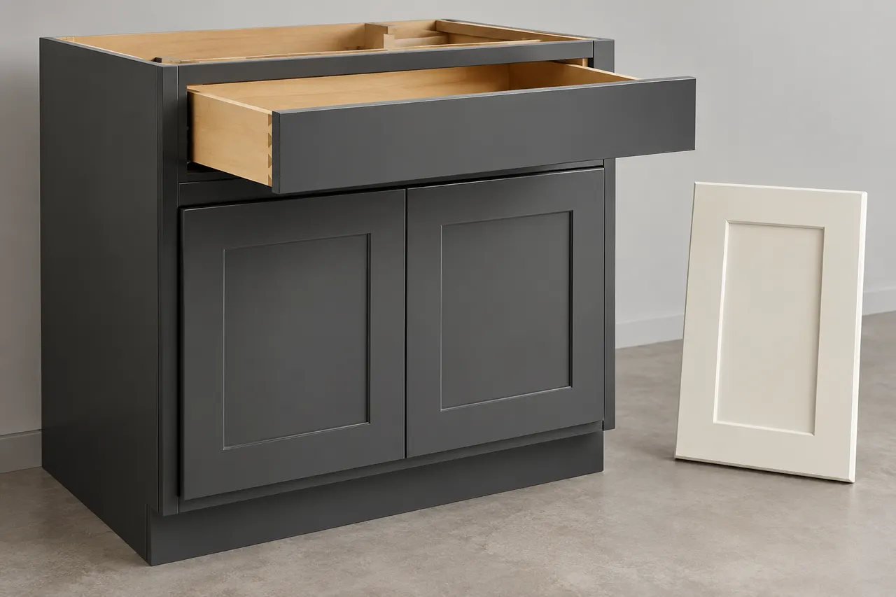 Factory-built cabinetry — Irving