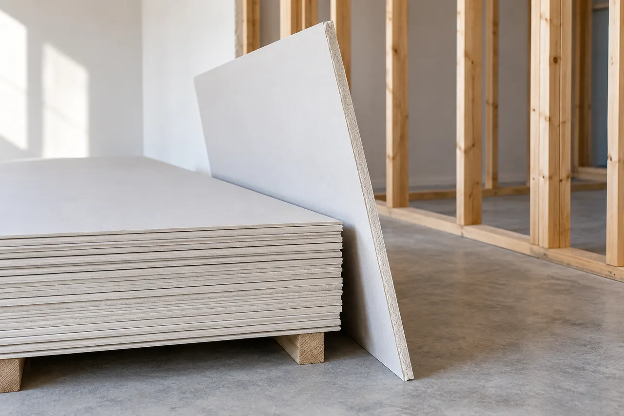 Gypsum wall and ceiling panels — Irving