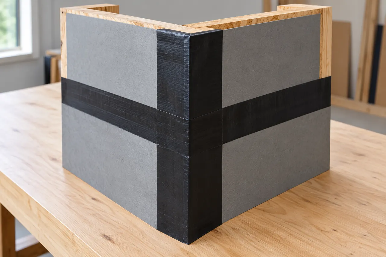 Integrated sheathing and seam treatment — Irving