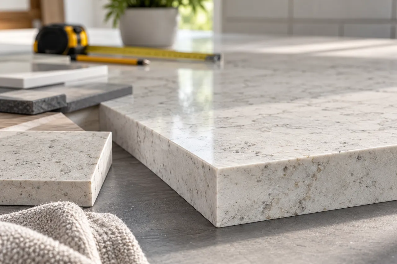 Quartz surface slabs — Keller