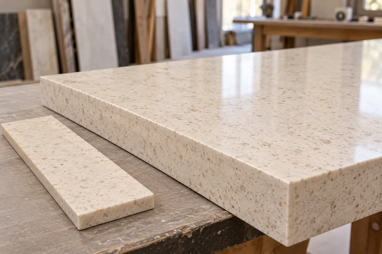 Quartz surface slabs — Keller