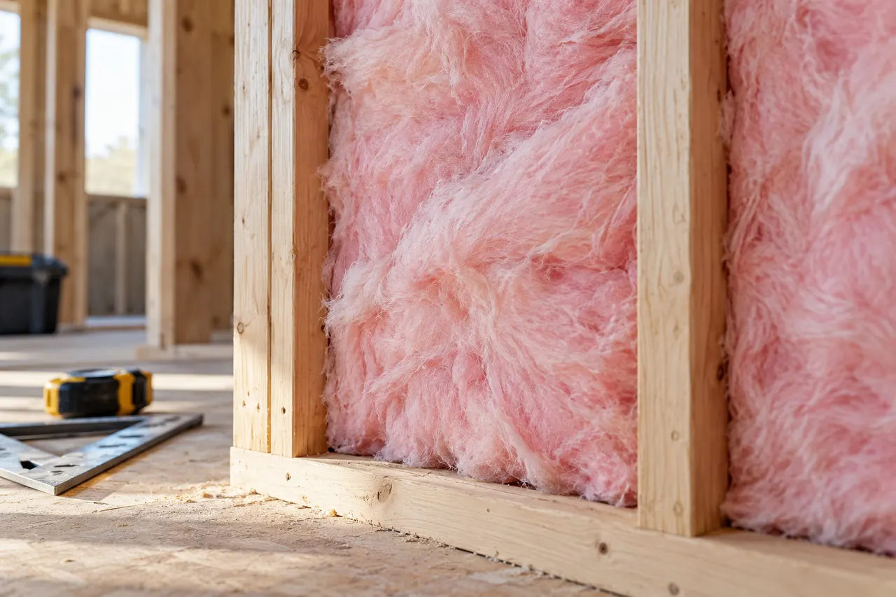 Fiberglass batt insulation — Keller