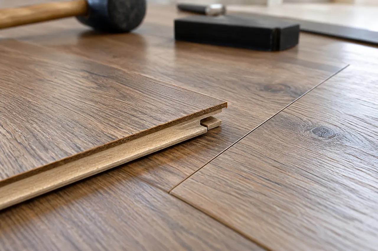 Laminated wood flooring — Keller