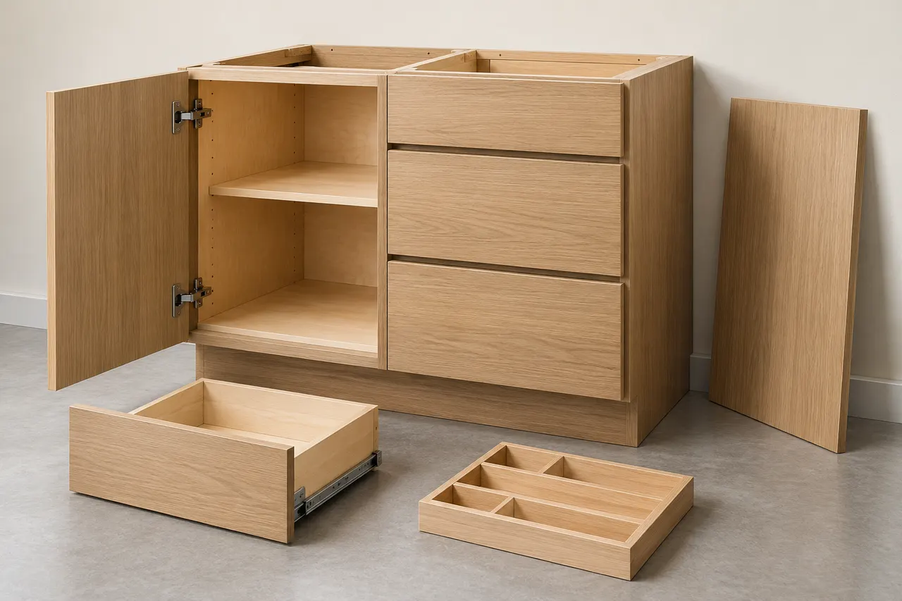 Factory-built cabinetry — Keller