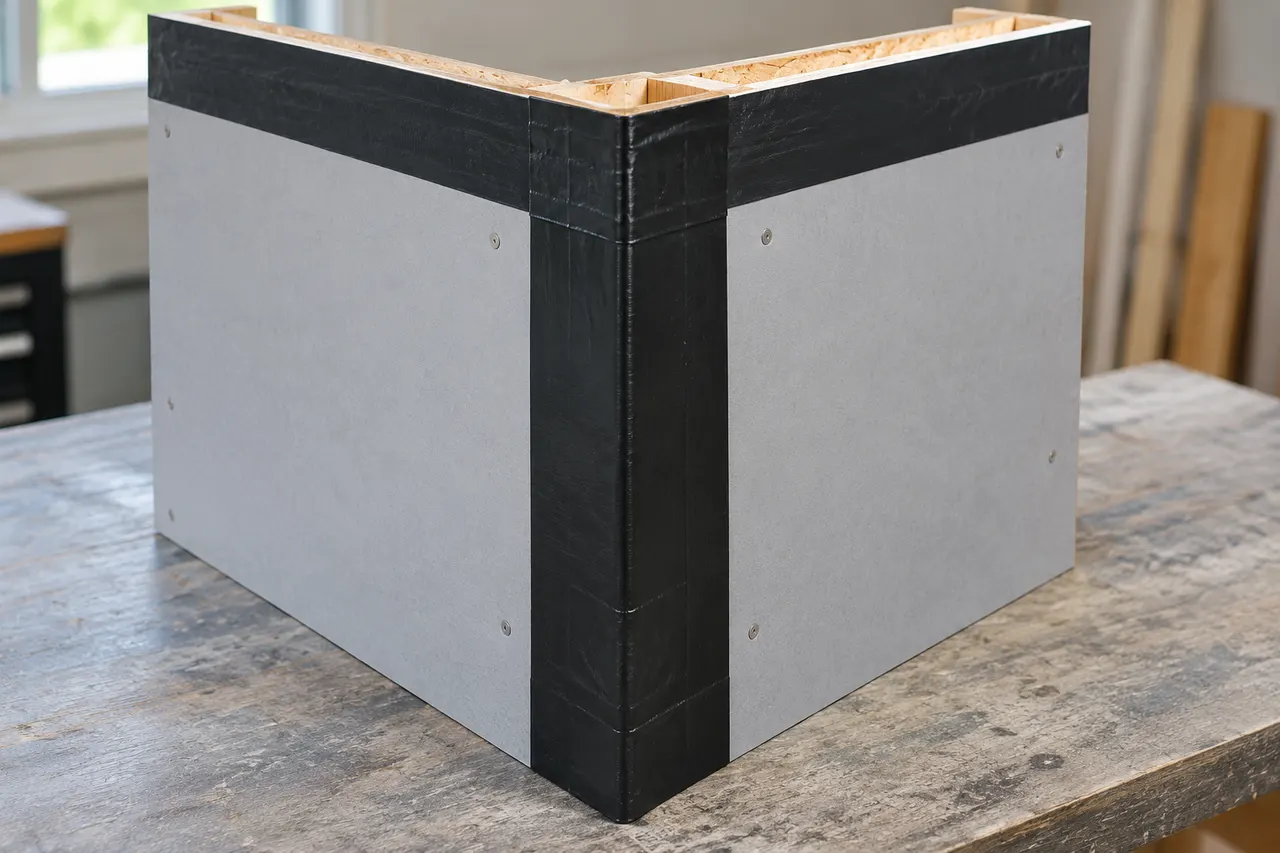 Integrated sheathing and seam treatment — Keller