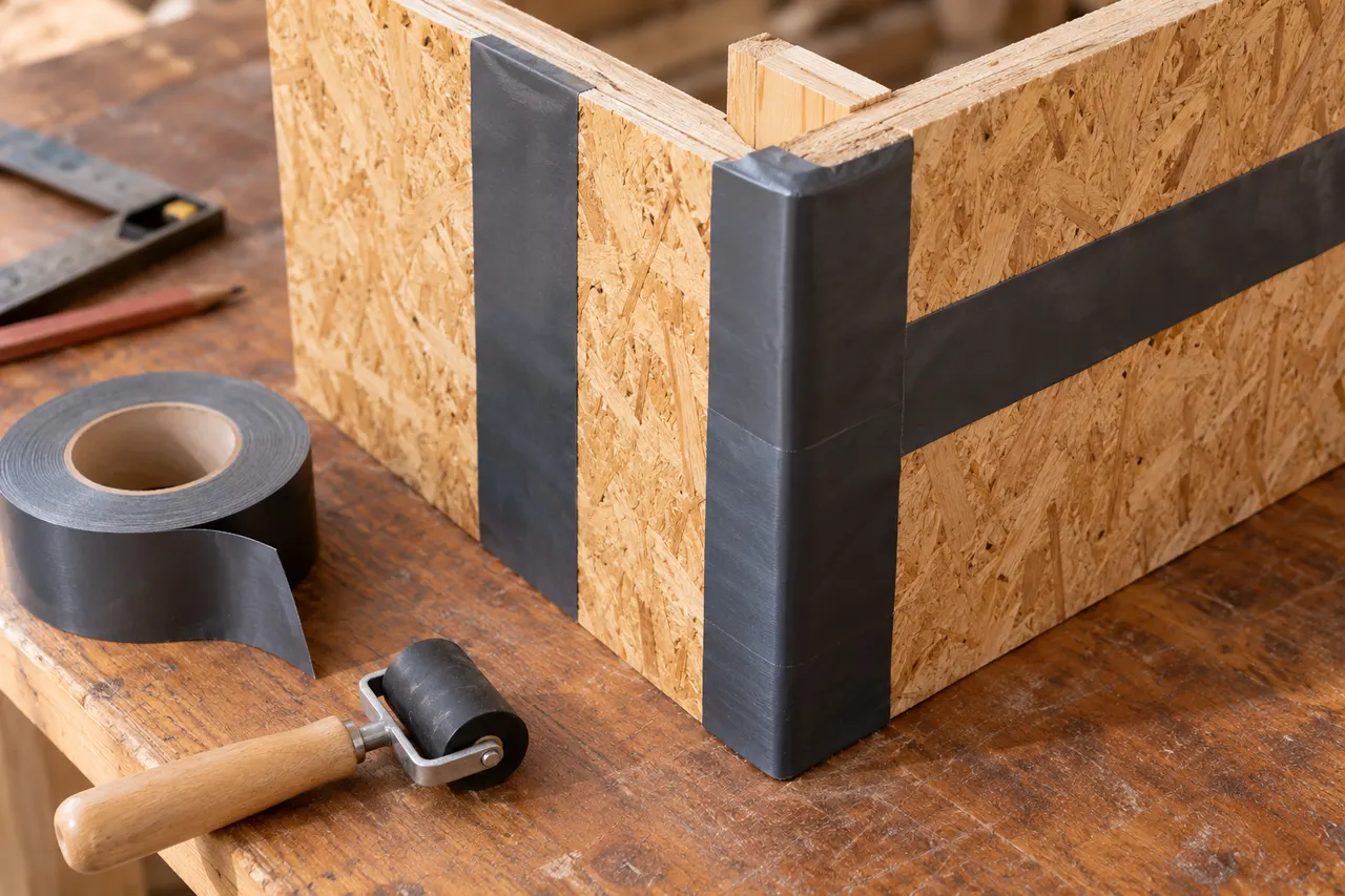 Integrated sheathing and seam treatment — Lancaster