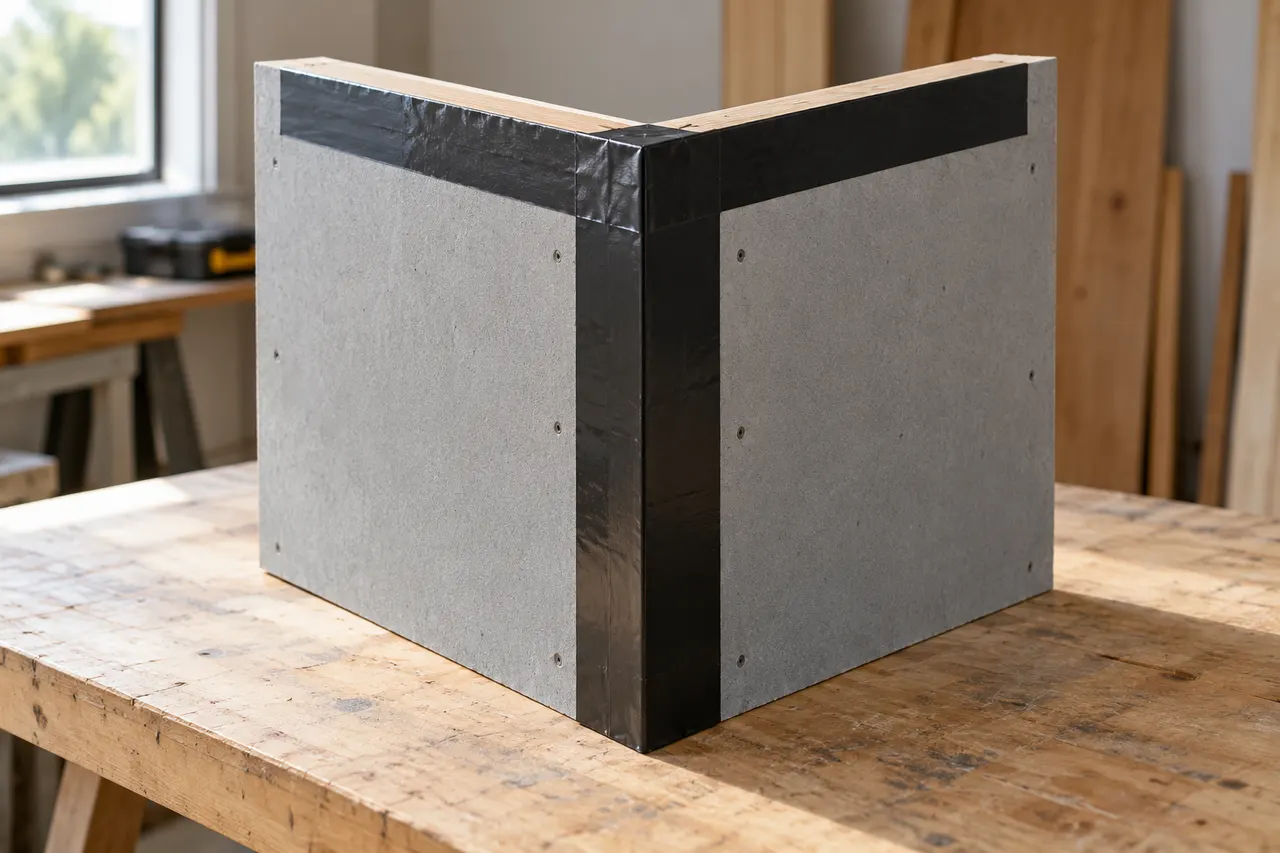 Integrated sheathing and seam treatment — Lancaster