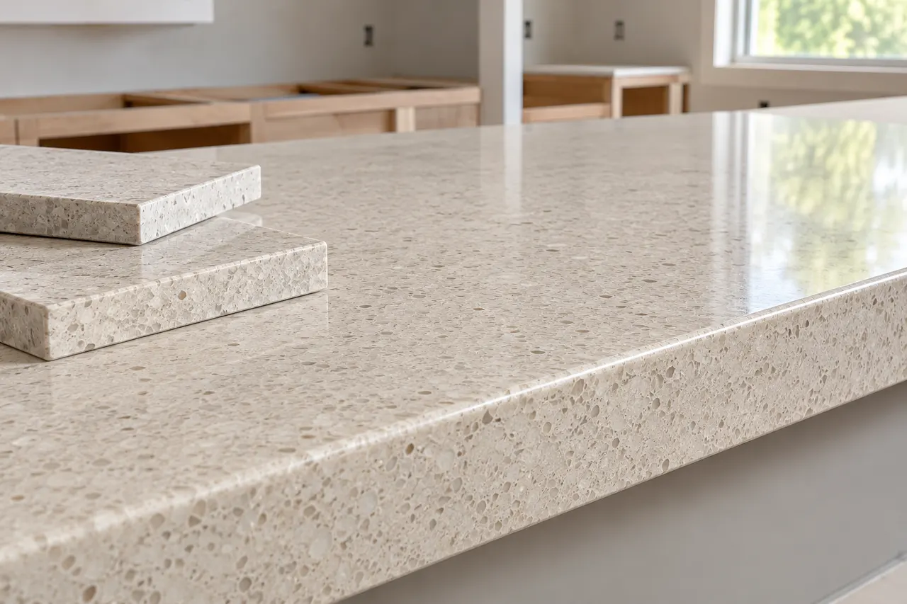 Quartz surface slabs — Lewisville