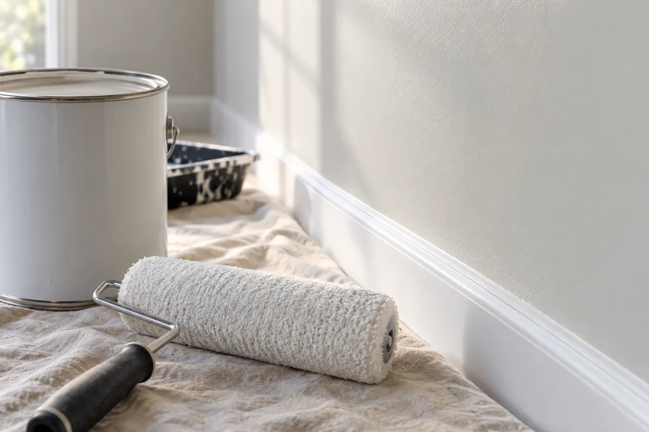 Interior acrylic finish — Lewisville