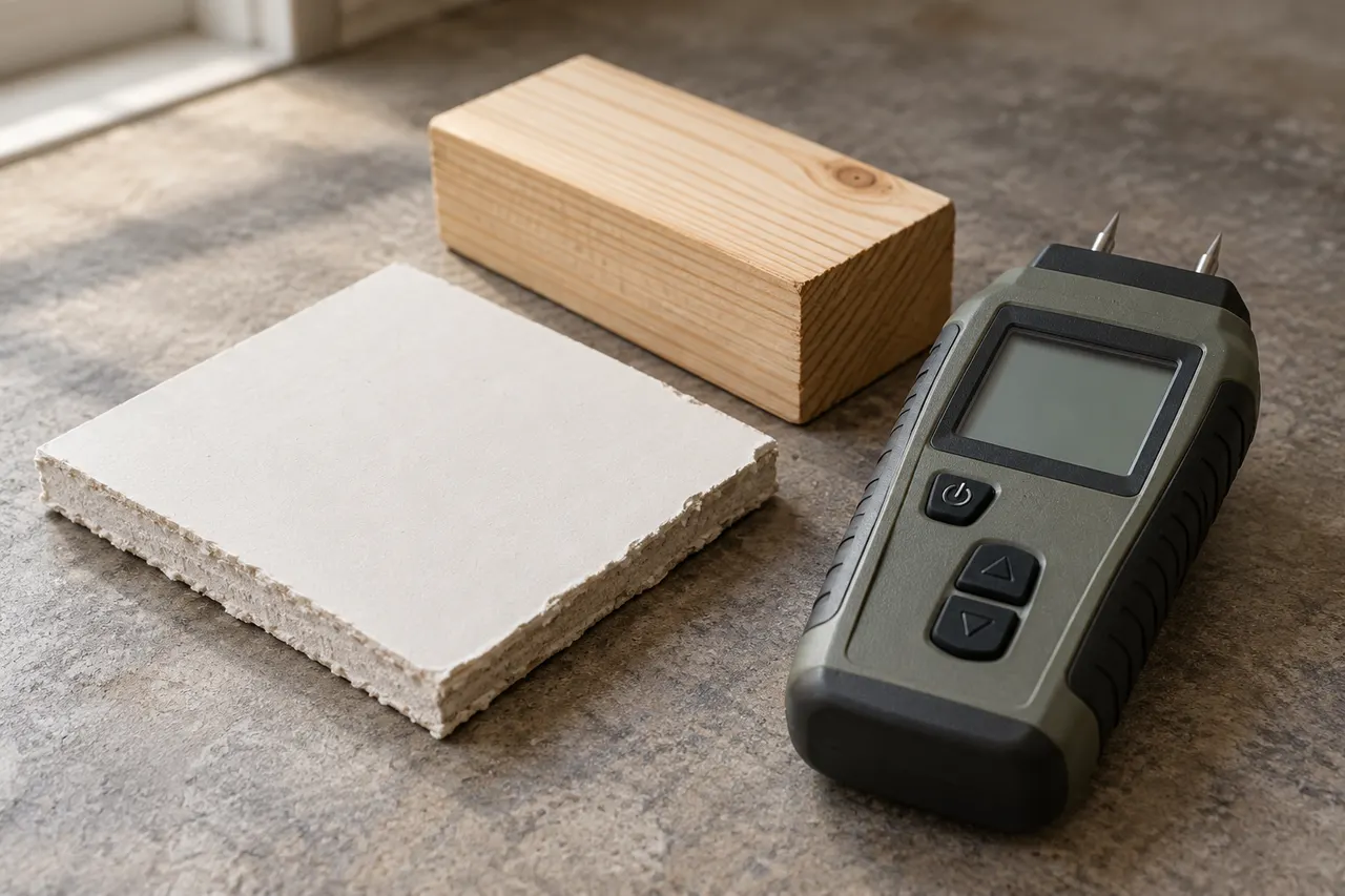Moisture measurement — Lewisville