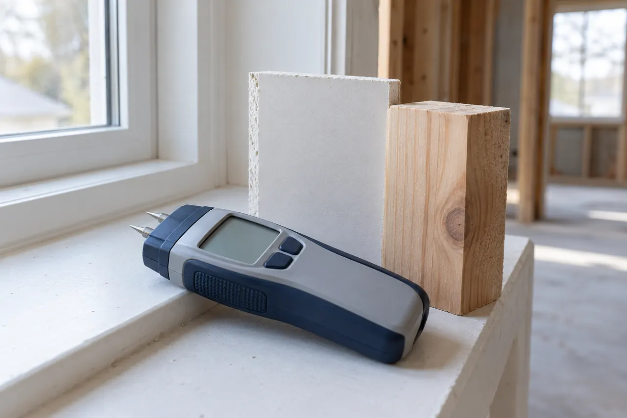 Moisture measurement — Lewisville