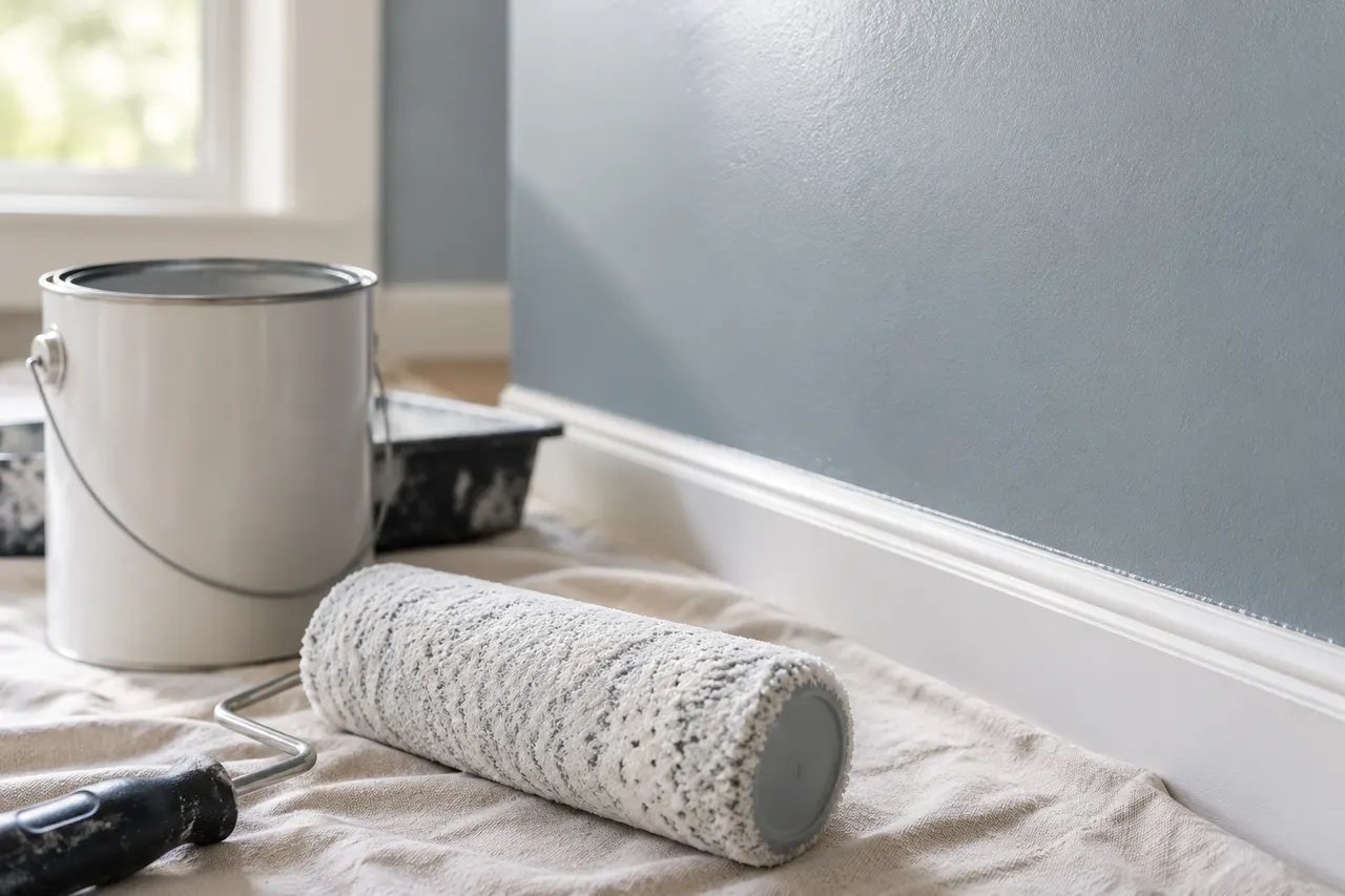 Interior acrylic finish — Lewisville