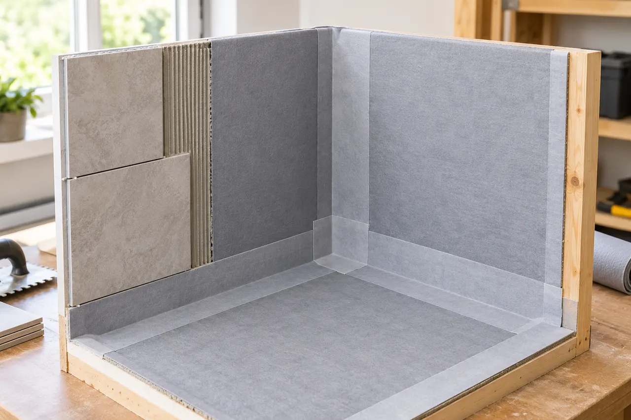 Bonded sheet waterproofing — Mansfield