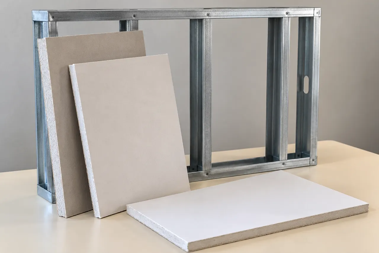 Gypsum wall and ceiling panels — Mansfield