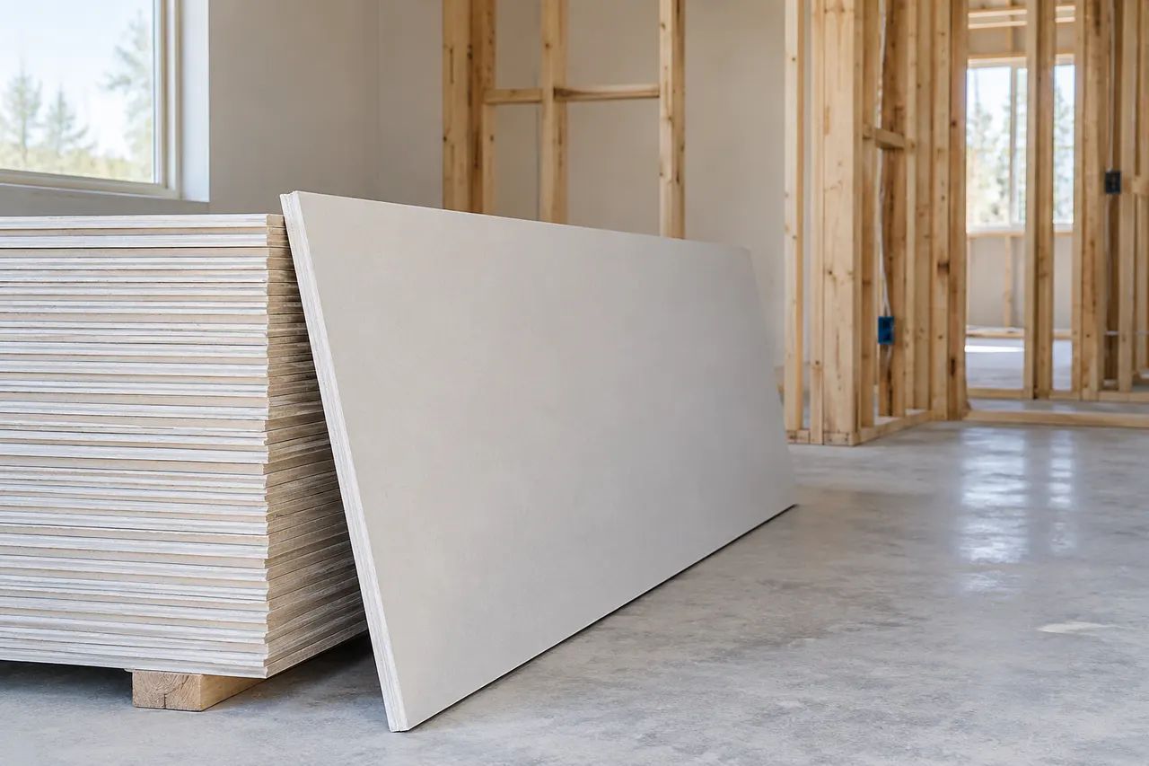 Gypsum wall and ceiling panels — Mansfield