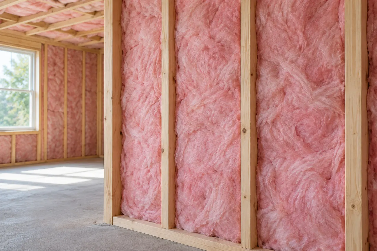 Fiberglass batt insulation — Mansfield