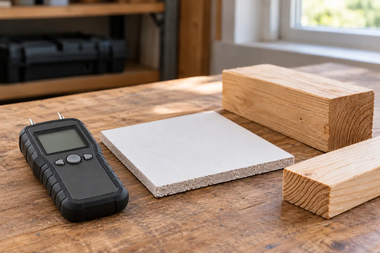 Moisture measurement — Mansfield