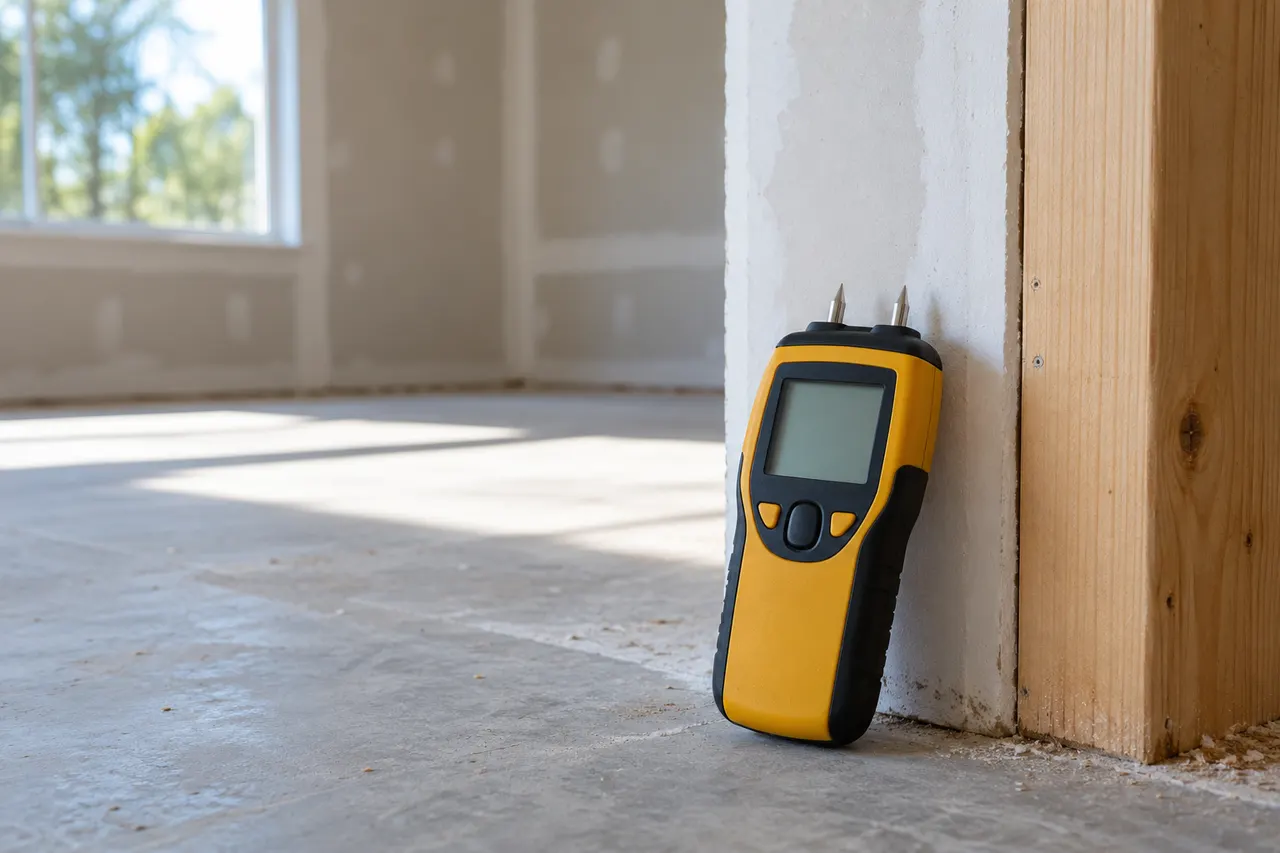 Moisture measurement — Mansfield