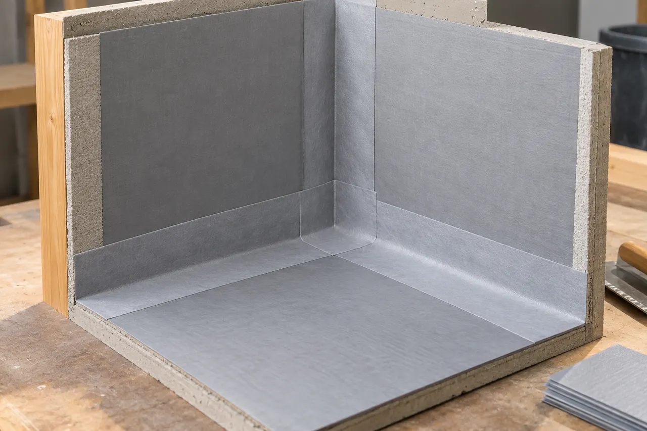 Bonded sheet waterproofing — Mansfield