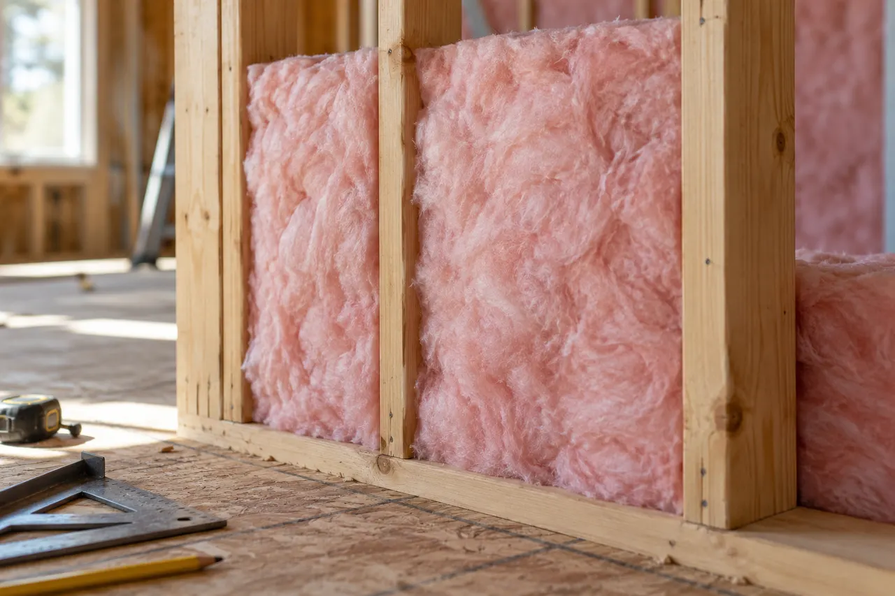 Fiberglass batt insulation — McKinney