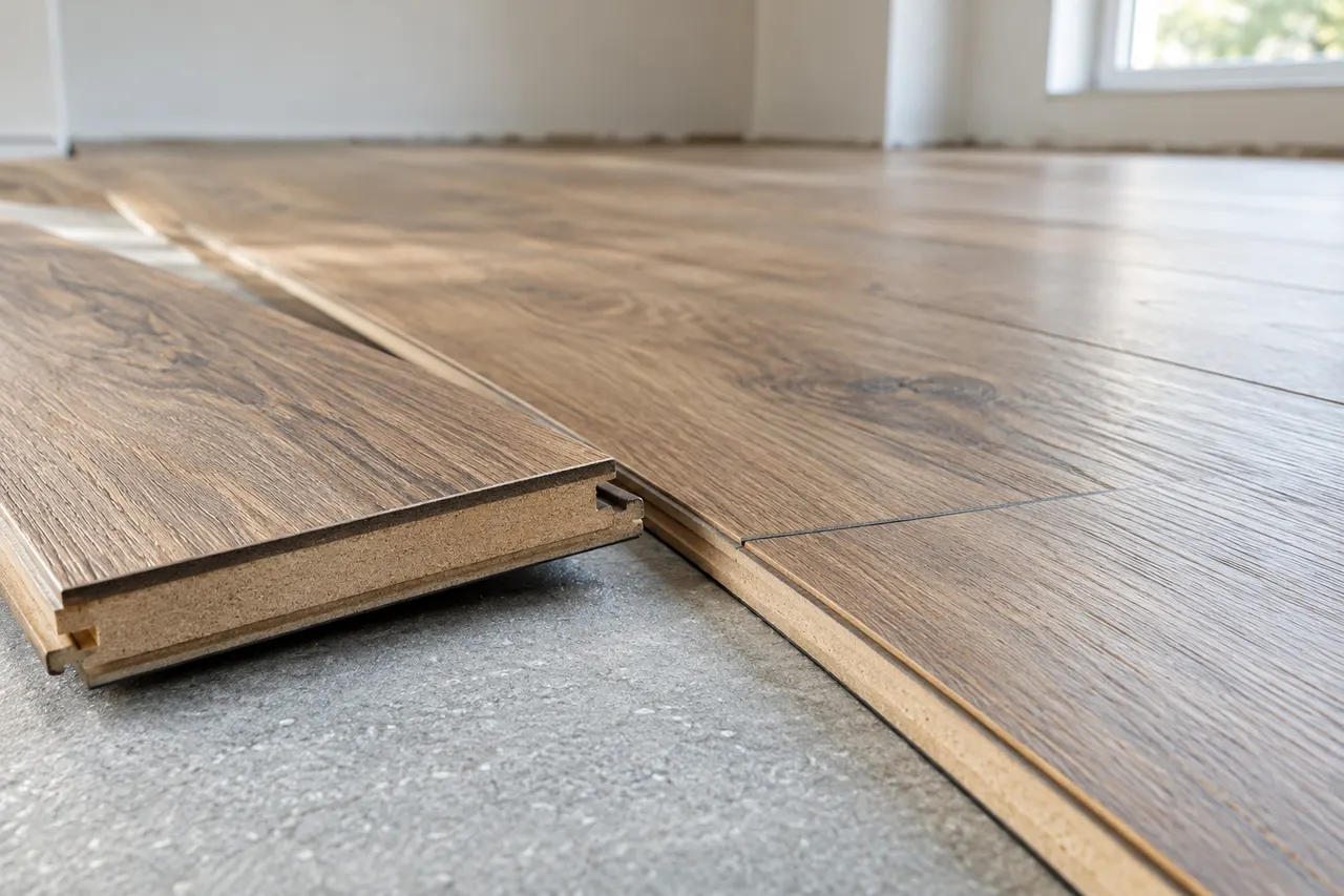 Laminated wood flooring — McKinney