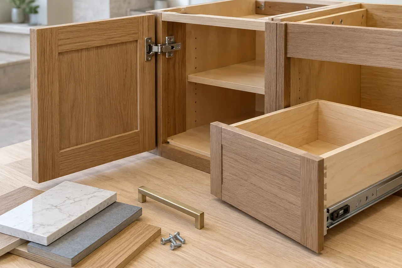 Factory-built cabinetry — Mesquite