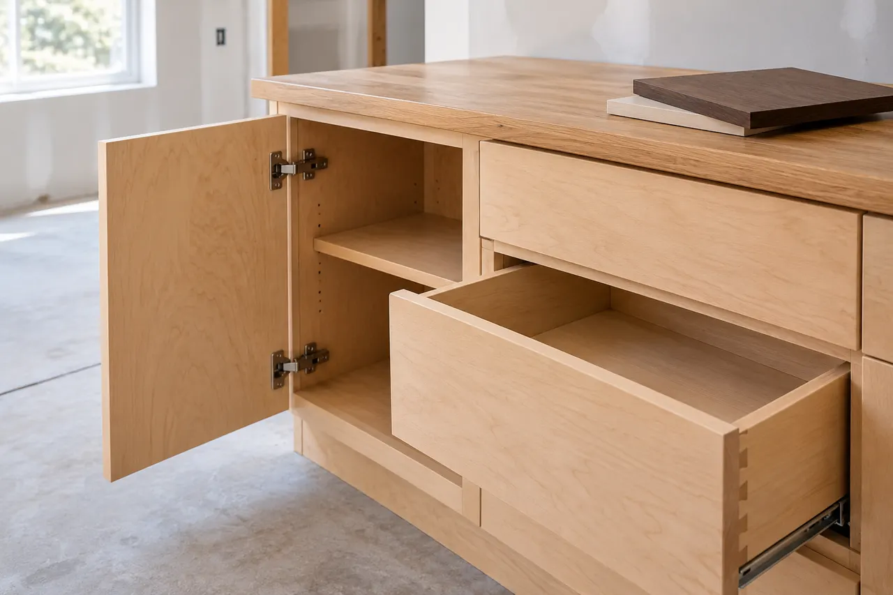 Factory-built cabinetry — Mesquite
