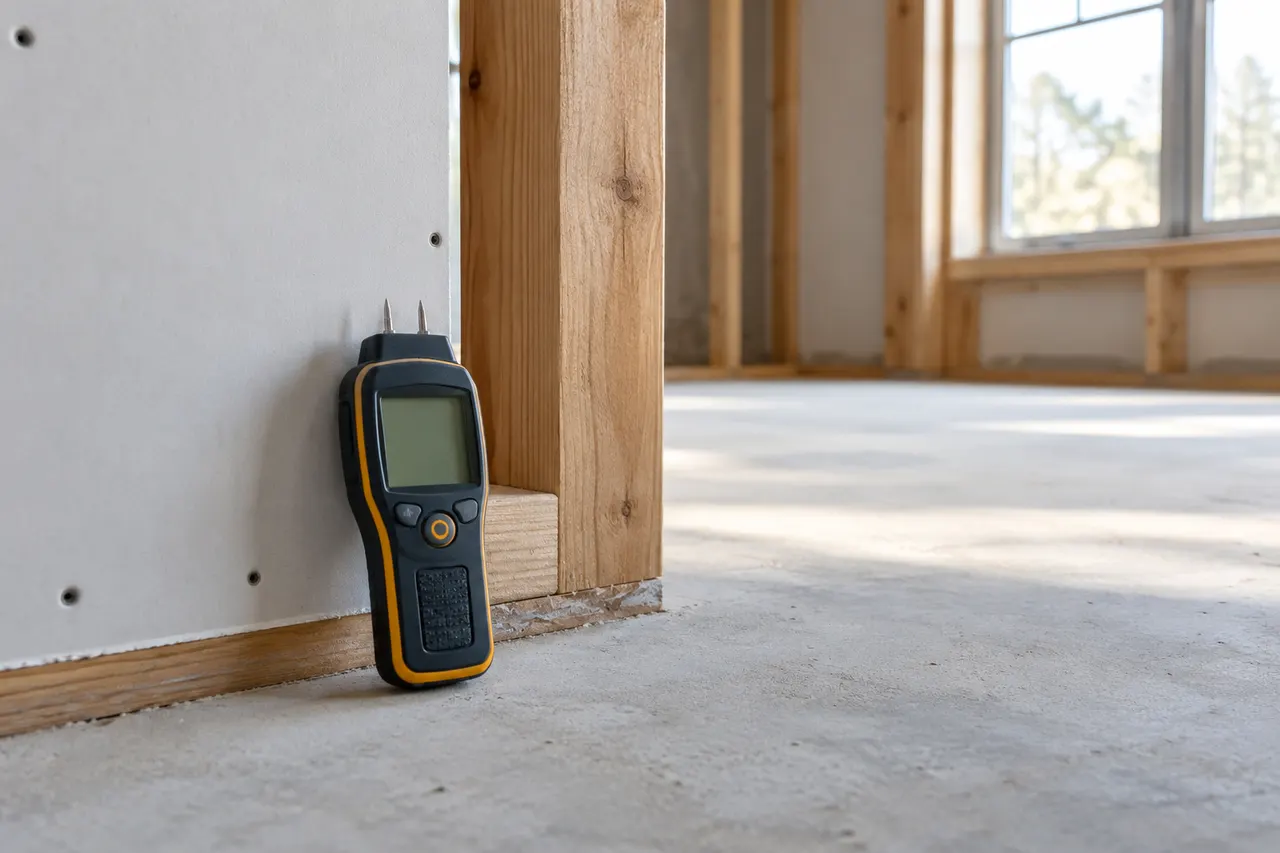 Moisture measurement — Mesquite