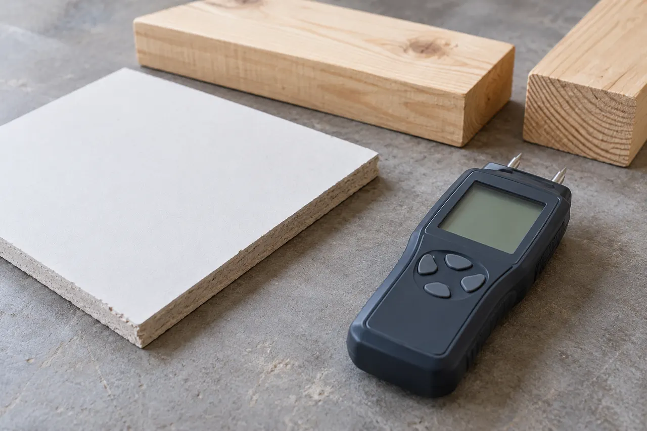 Moisture measurement — Mesquite