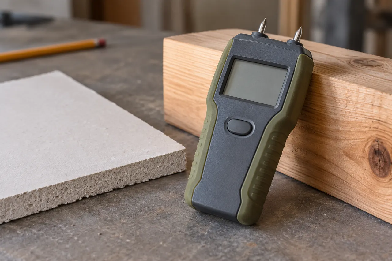 Moisture measurement — Mesquite