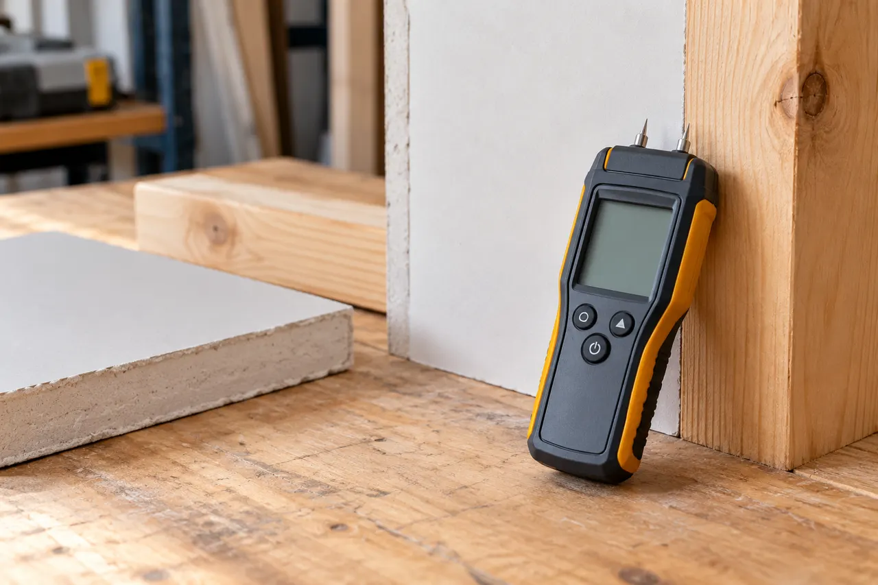 Moisture measurement — Mesquite