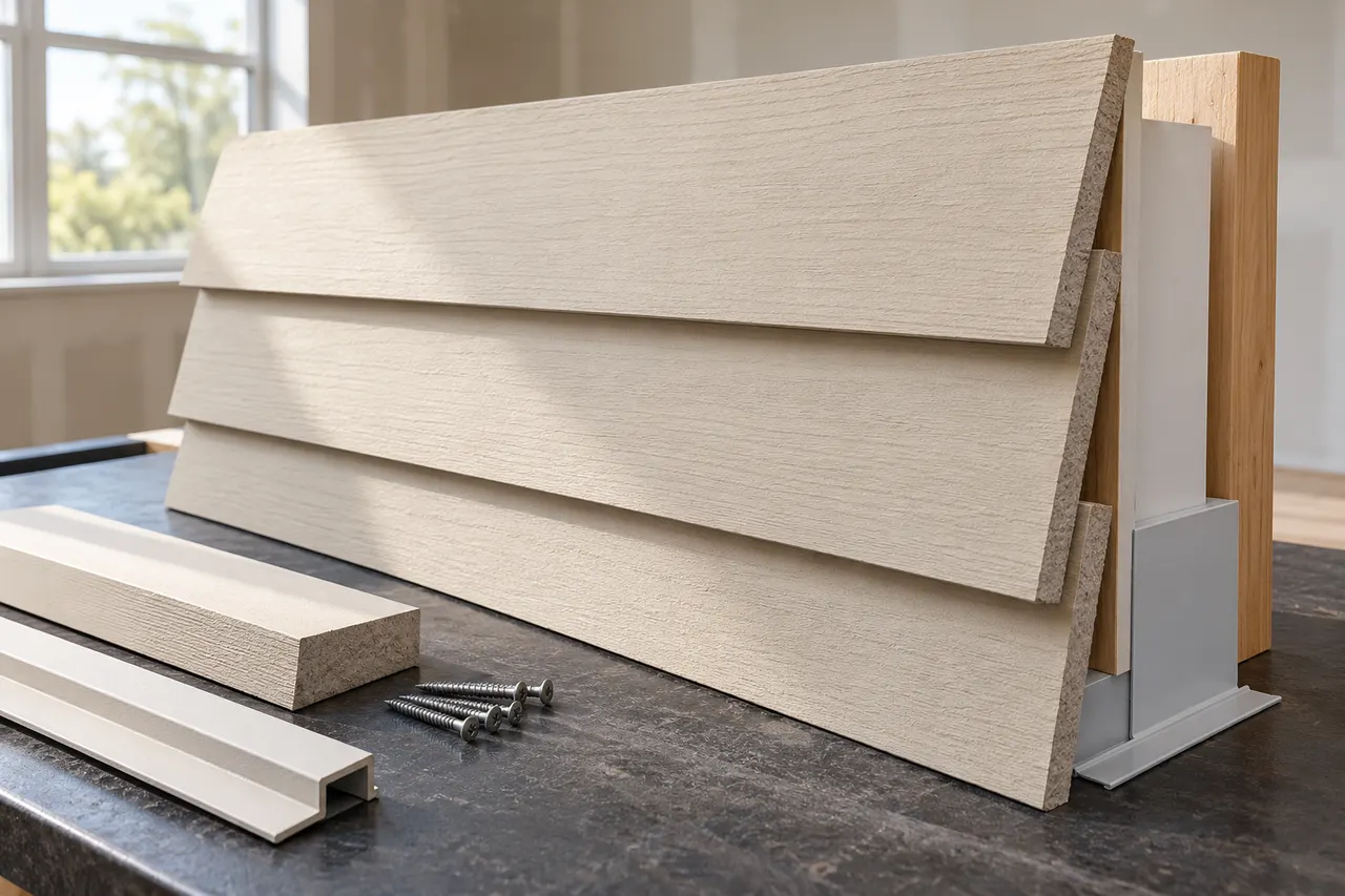 Fiber-cement lap siding — Mesquite