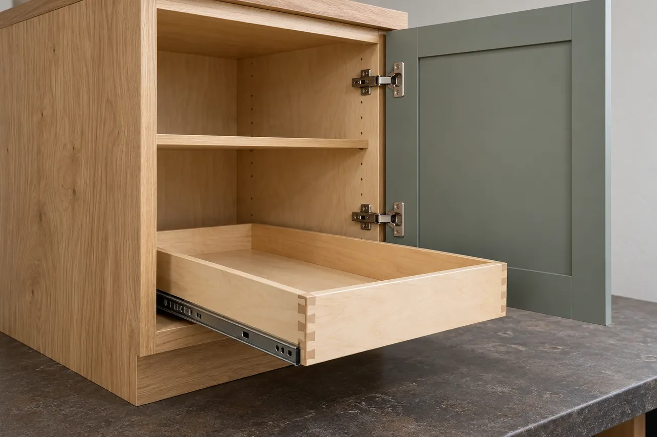 Factory-built cabinetry — Mesquite