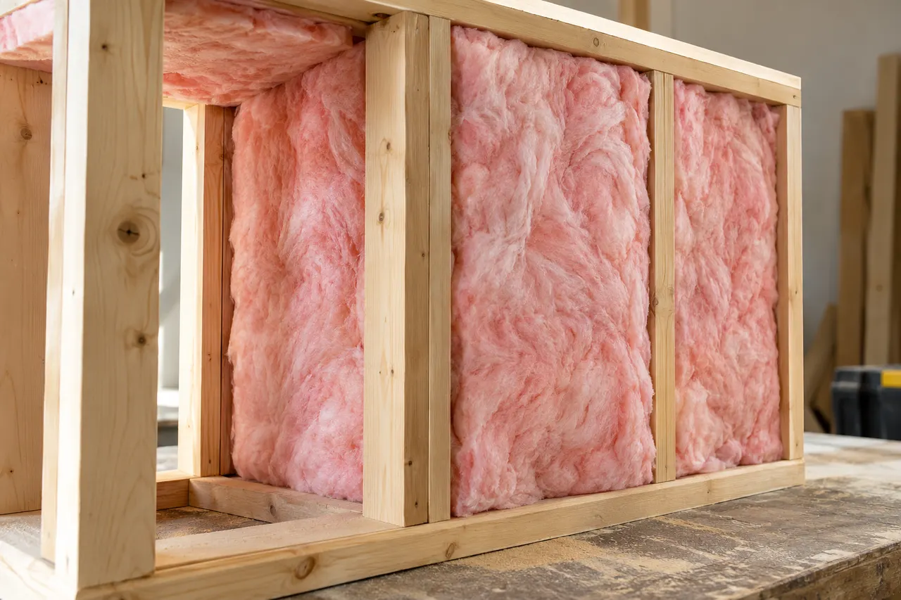 Fiberglass batt insulation — Midlothian