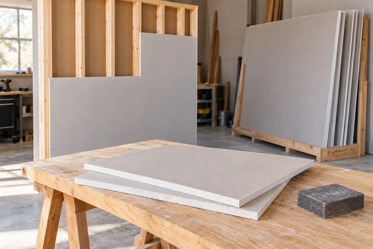 Gypsum wall and ceiling panels — Midlothian