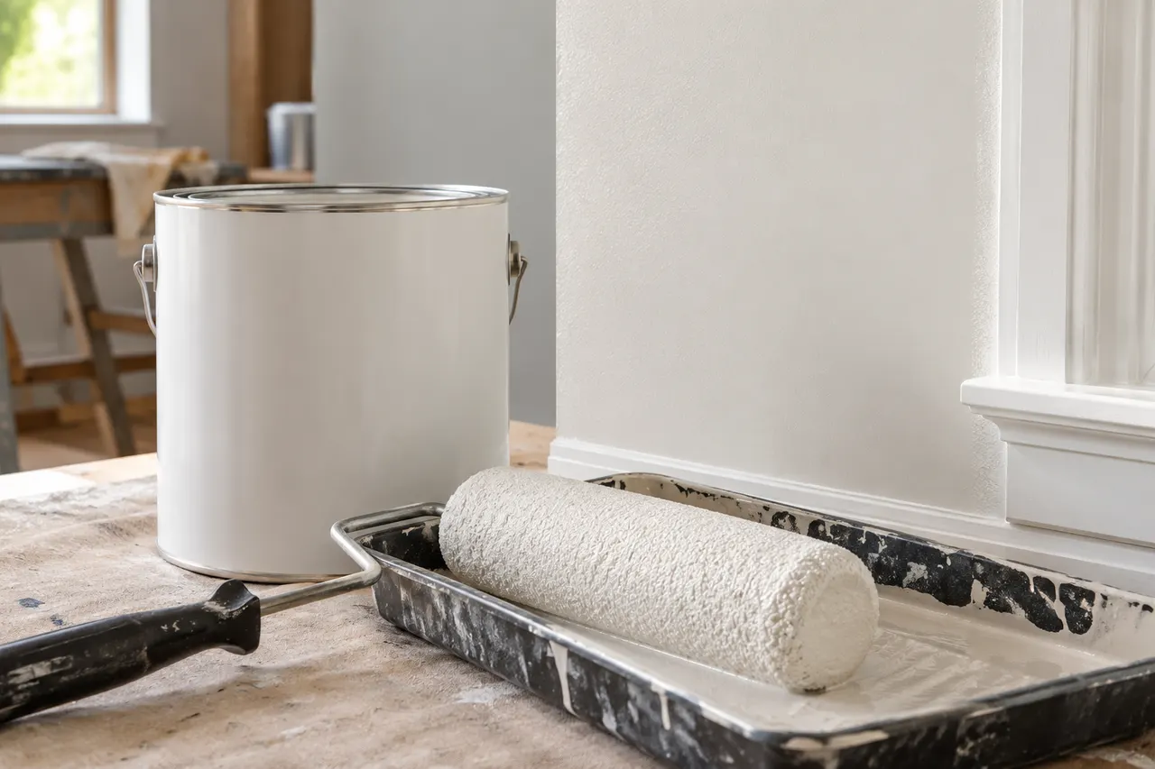 Interior acrylic finish — North Richland Hills