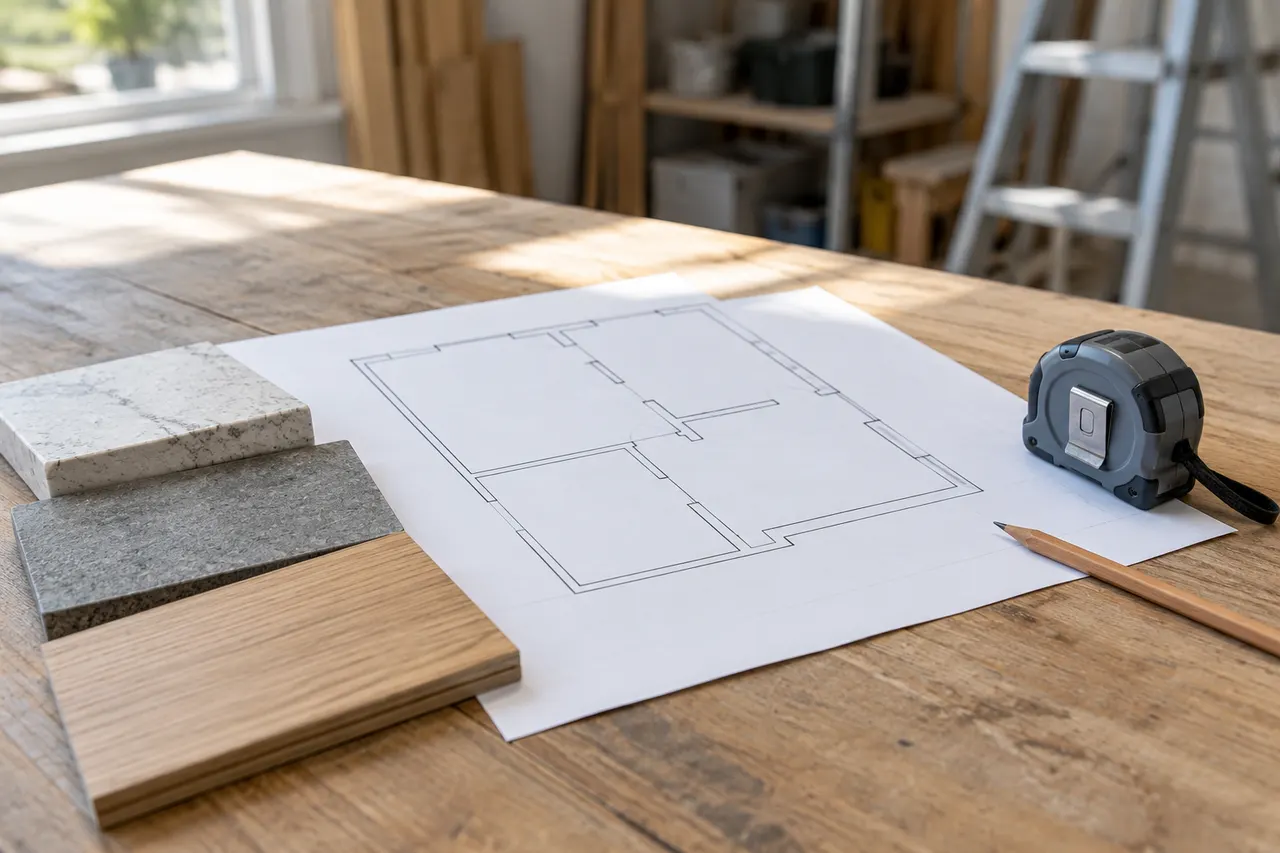 Measured drawings and scope decisions — North Richland Hills