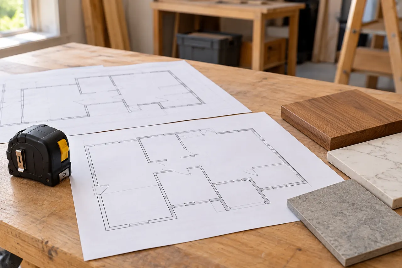 Measured drawings and scope decisions — North Richland Hills