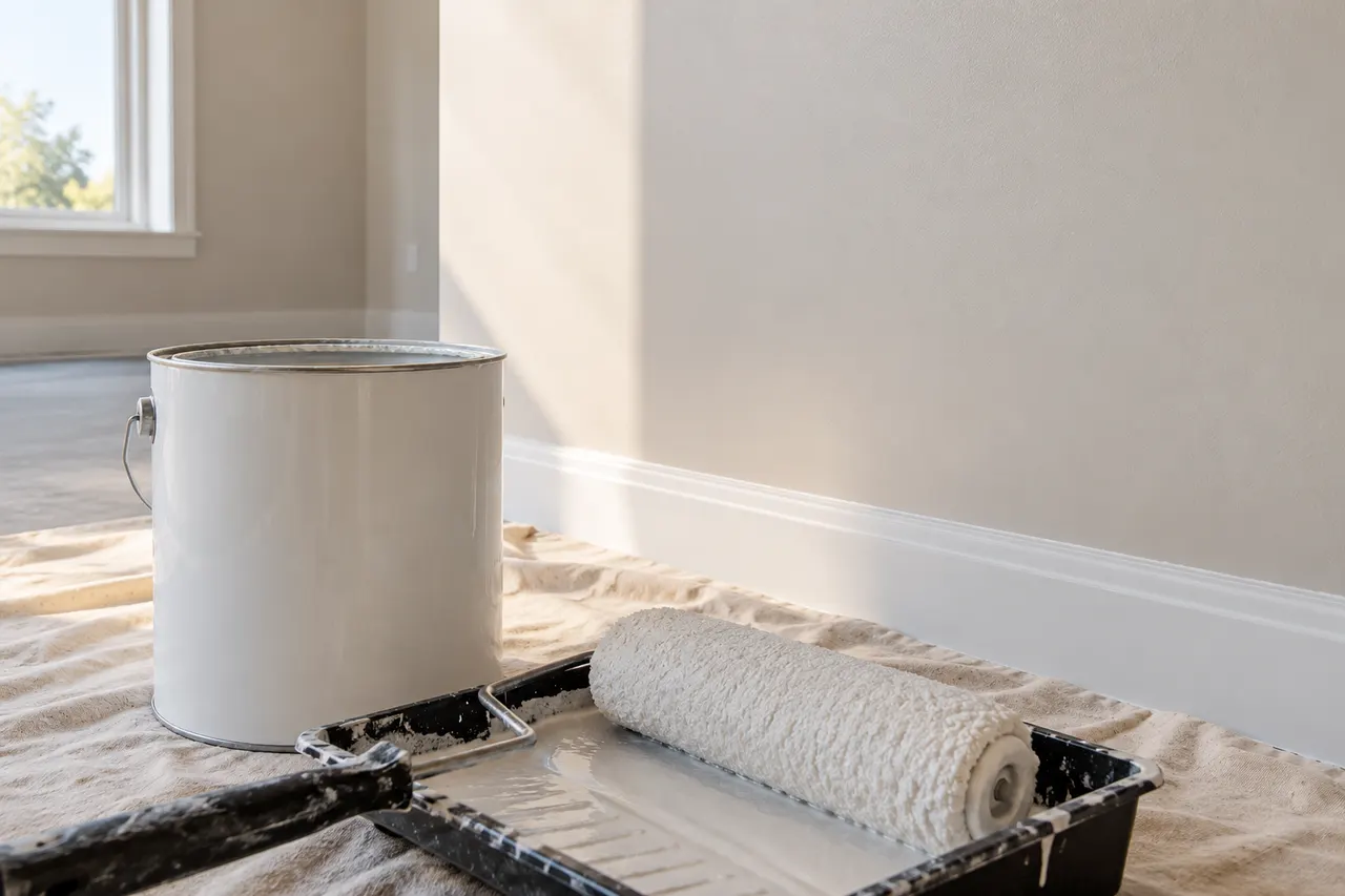Interior acrylic finish — North Richland Hills