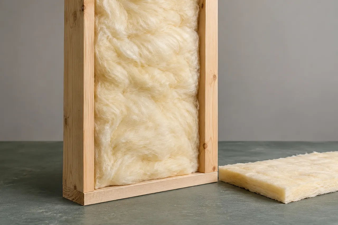 Fiberglass batt insulation — North Richland Hills