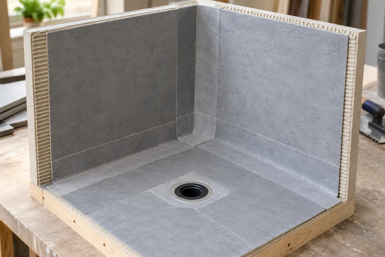 Bonded sheet waterproofing — Ovilla