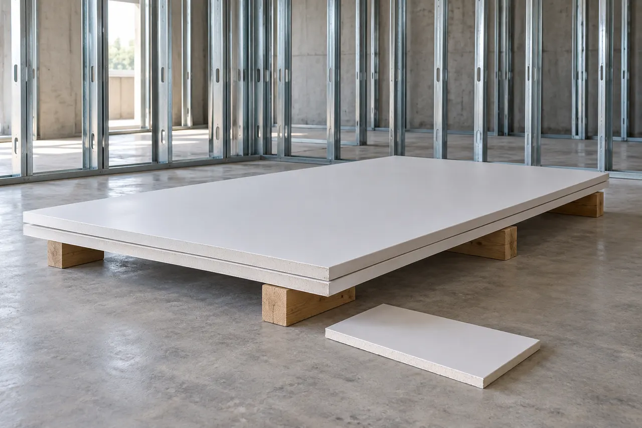 Gypsum wall and ceiling panels — Ovilla