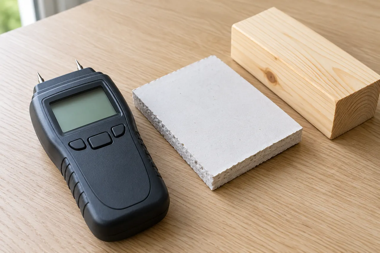 Moisture measurement — Ovilla