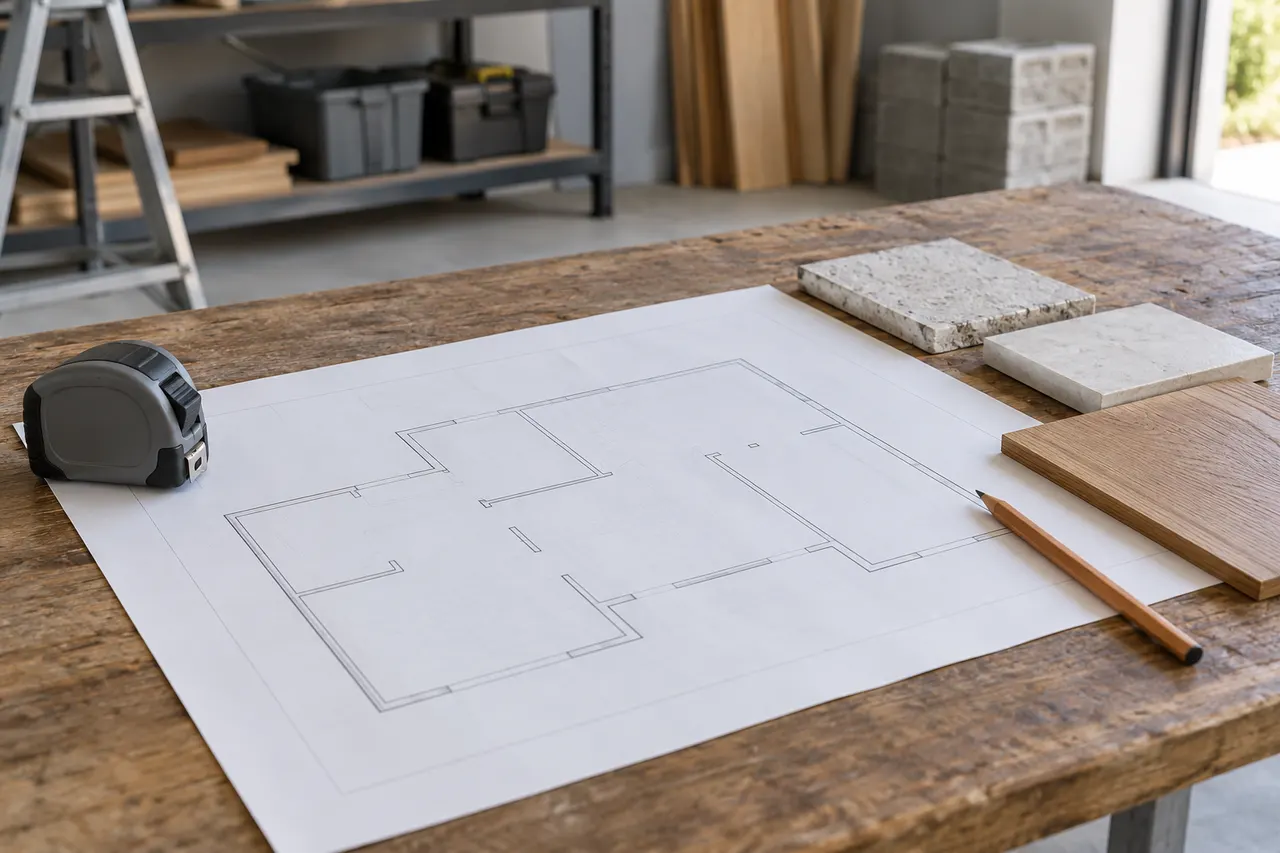 Measured drawings and scope decisions — Ovilla