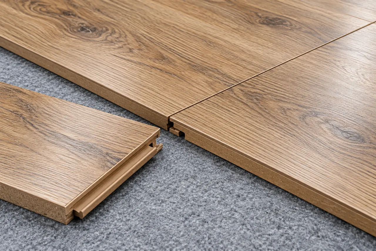 Laminated wood flooring — Ovilla