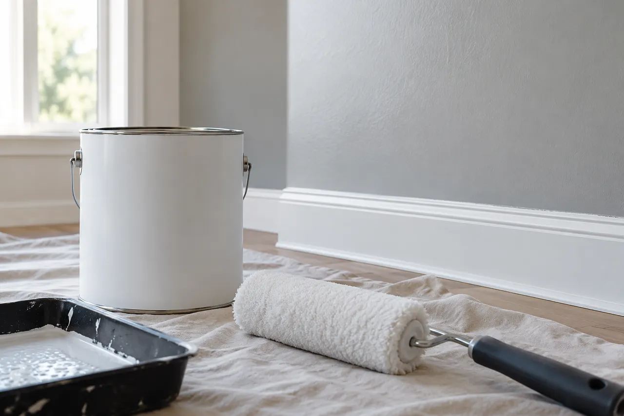 Interior acrylic finish — Dallas–Fort Worth