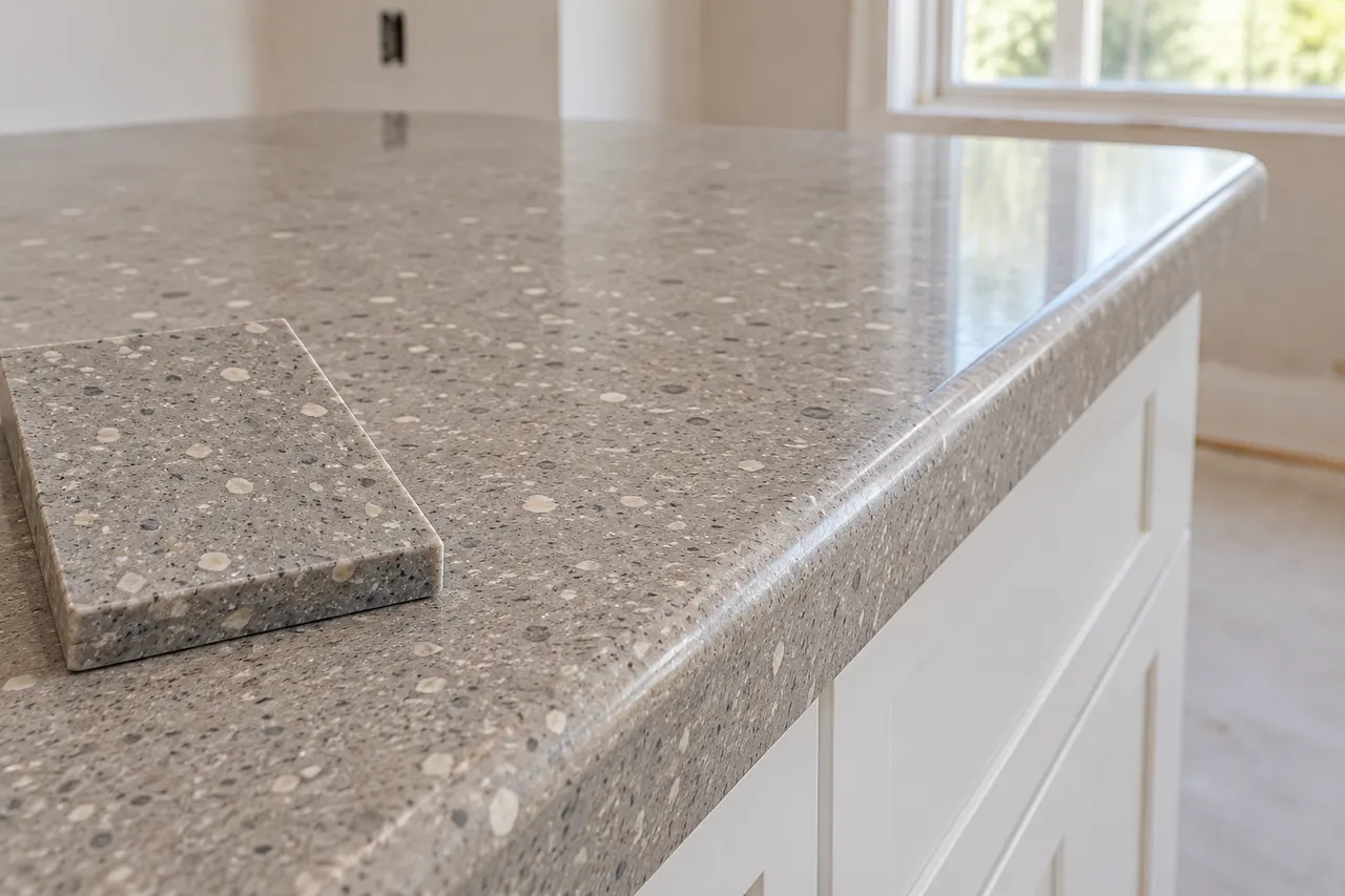 Quartz surface slabs — Plano