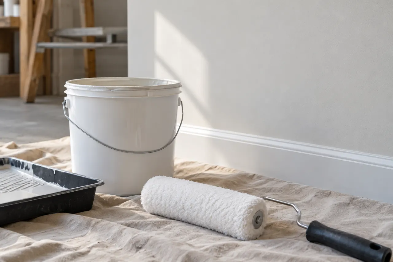 Interior acrylic finish — Plano