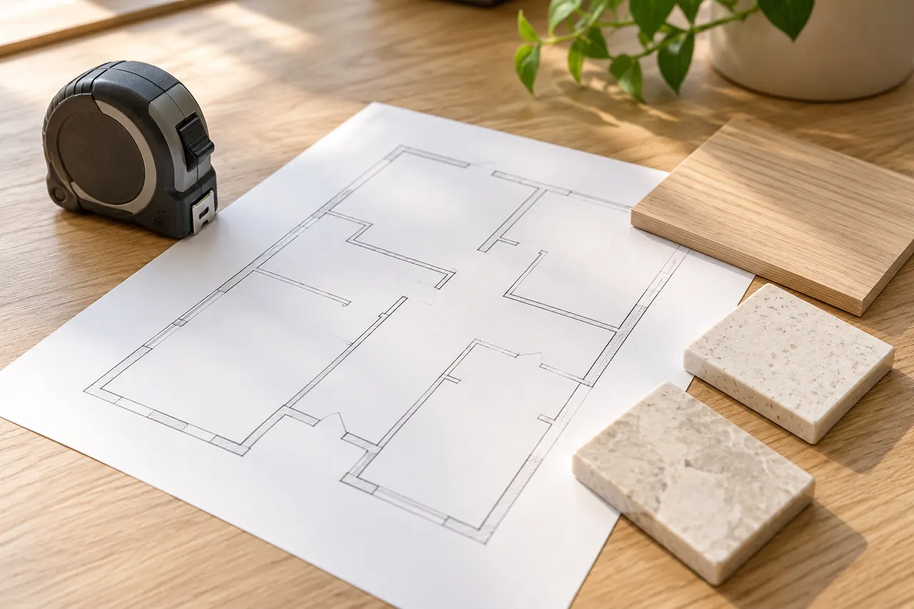 Measured drawings and scope decisions — Plano