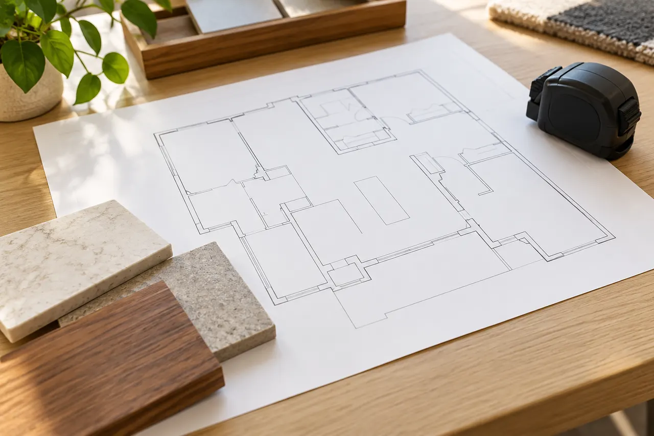 Measured drawings and scope decisions — Plano